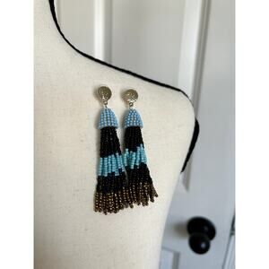 Turquoise Beaded Earrings